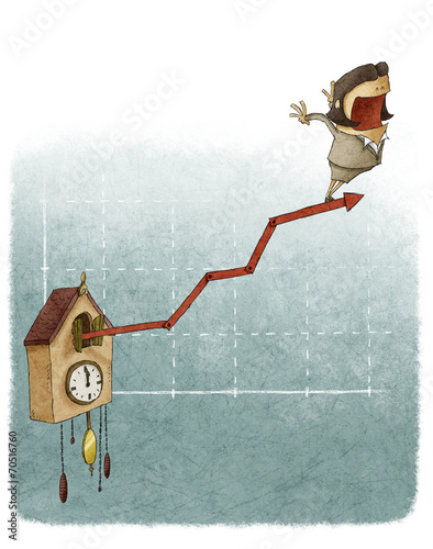 Financial growth chart