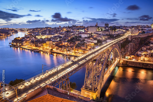 Porto, Portugal at Dom Luis Bridge © SeanPavonePhoto