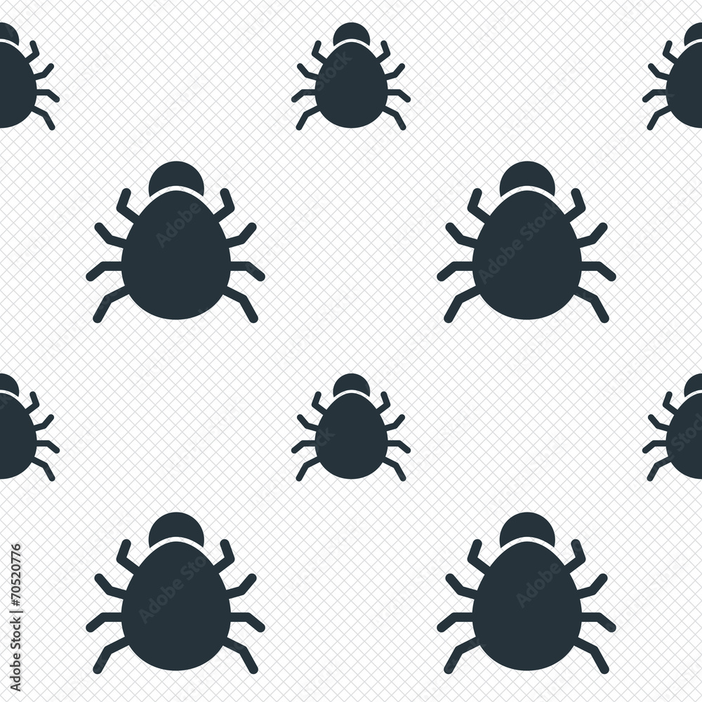 Obraz premium Bug sign icon. Virus symbol. Software bug error