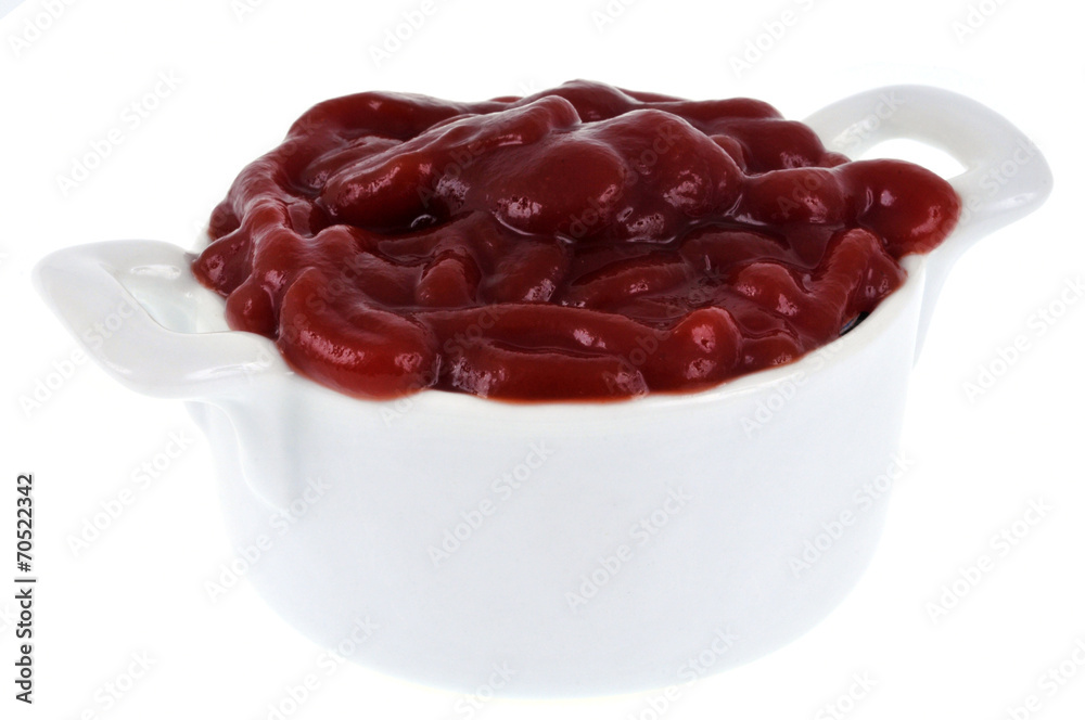 Ramequin de ketchup Ramequin de ketchup
