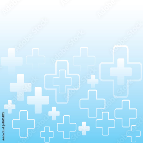 Vector illustration of abstract medical background .