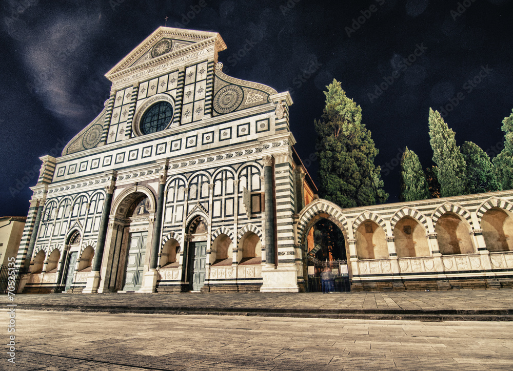 Church of Santa Maria Novella in Florence, Italy.
