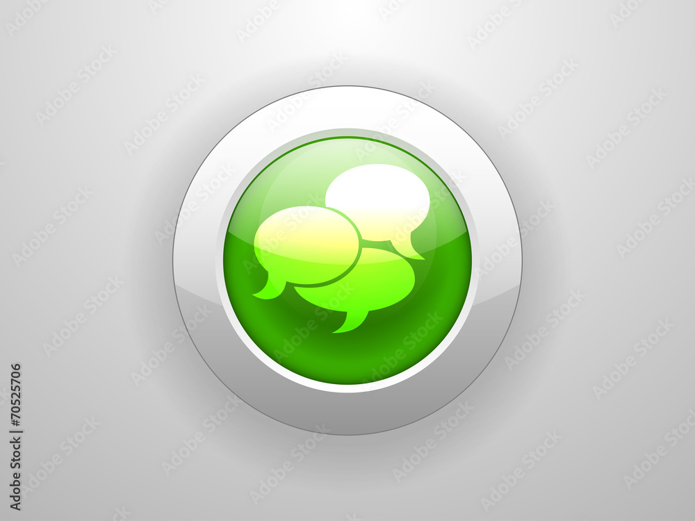 3d Vector illustration of communication icon 3d Vector illustration of communication icon