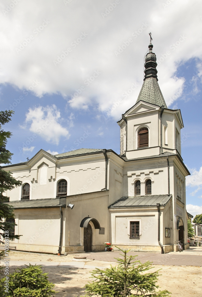 Church of St. George in Bilgoraj. Poland