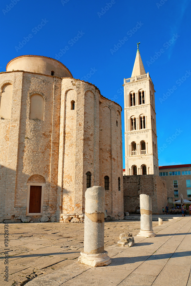 Kirche Sveti Donat und Sveta Stosija, Zadar, Kroatien