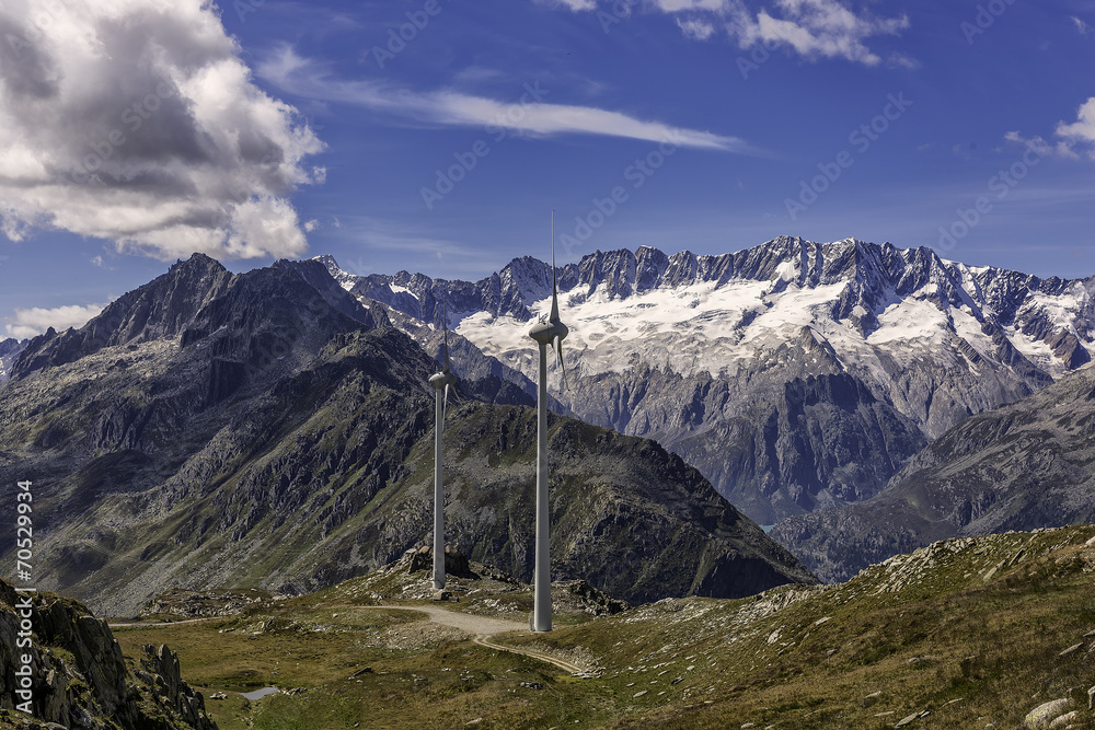 windenergie in den alpen