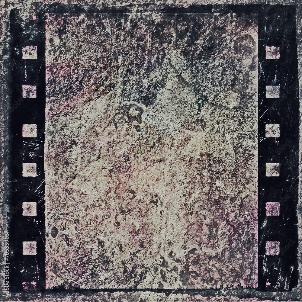 Naklejka premium grunge film strip background