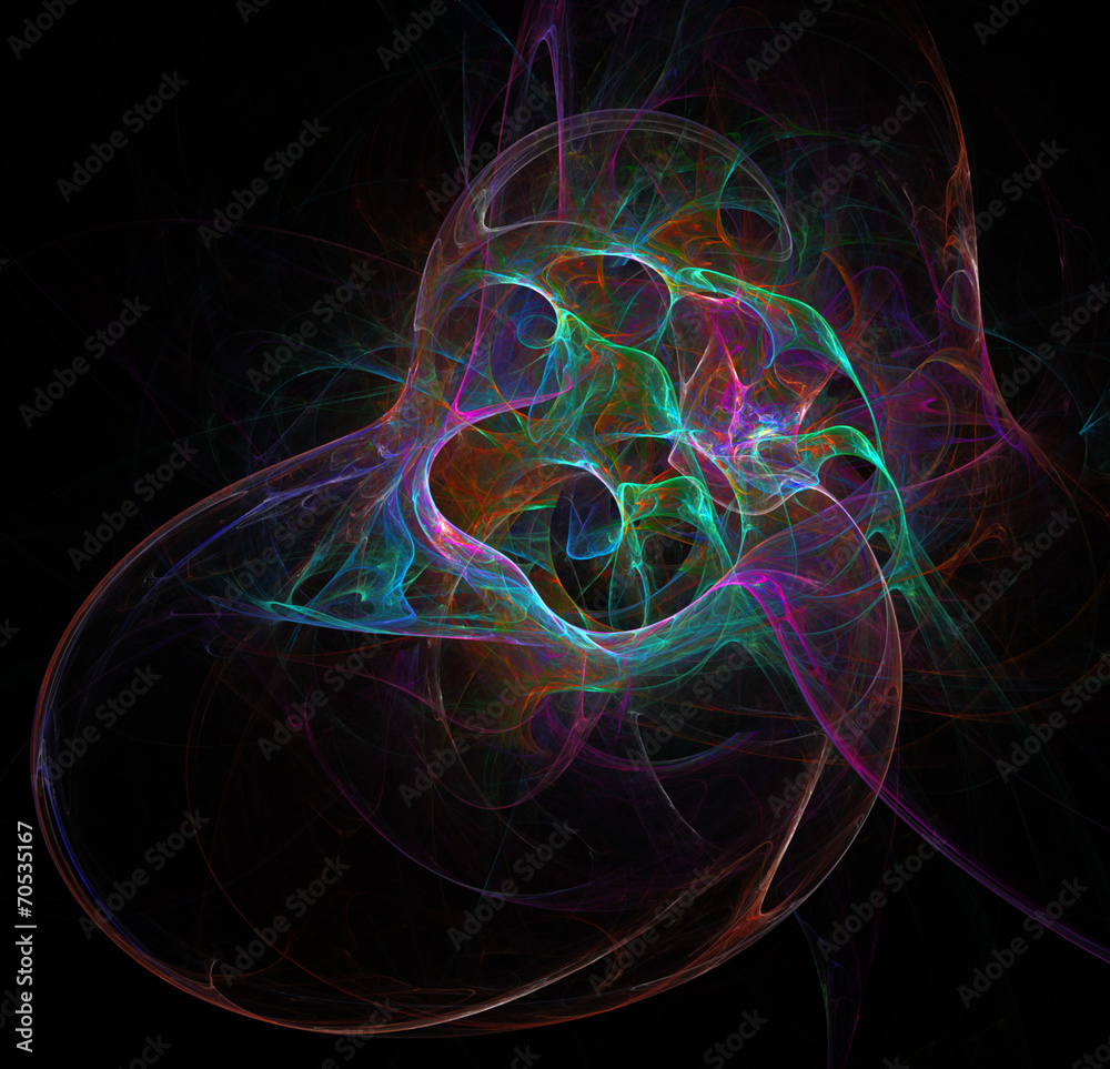 Fototapeta premium Abstract fractal background