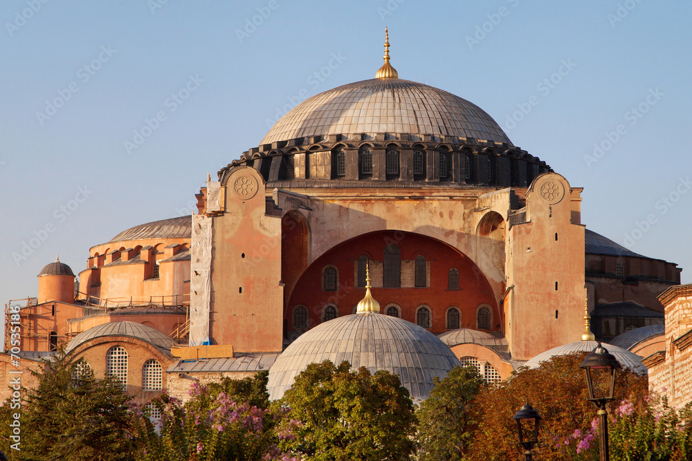Hagia Sophia at dusk