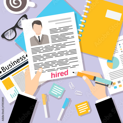 Business cv background