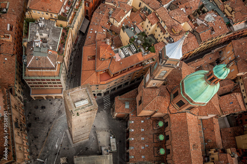 Bologna from Asinelli Tower photo