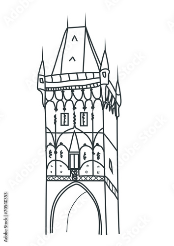 Powder tower Prague