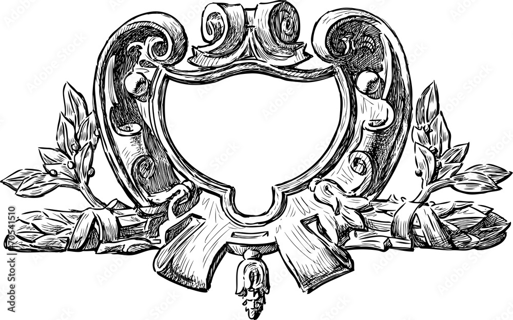 Obraz premium ornate architectural detail