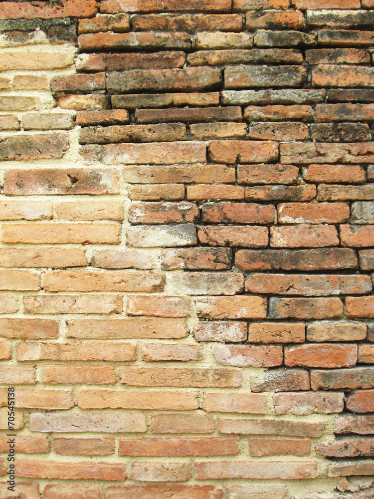 Obraz premium Old brick wall in a background image