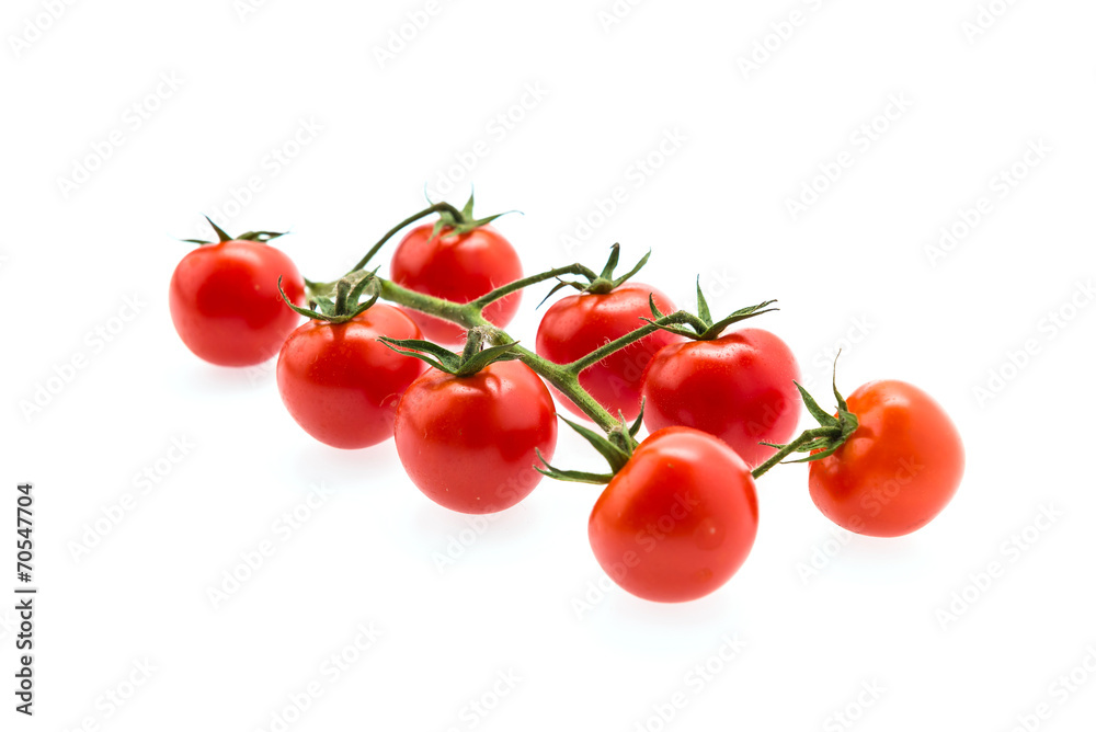 Tomato isolated on white Tomato isolated on white
