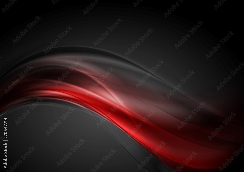 Dark red glow waves background Dark red glow waves background