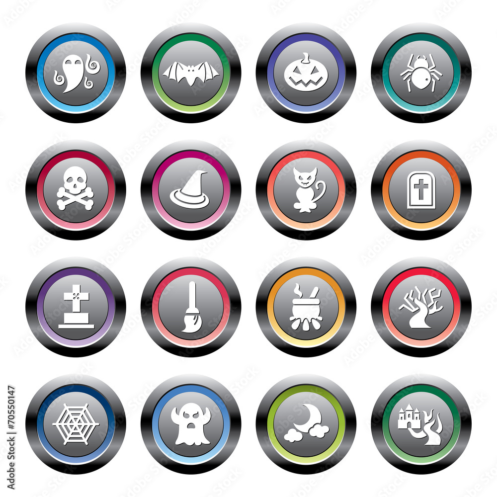 Halloween Element Icons Halloween Element Icons