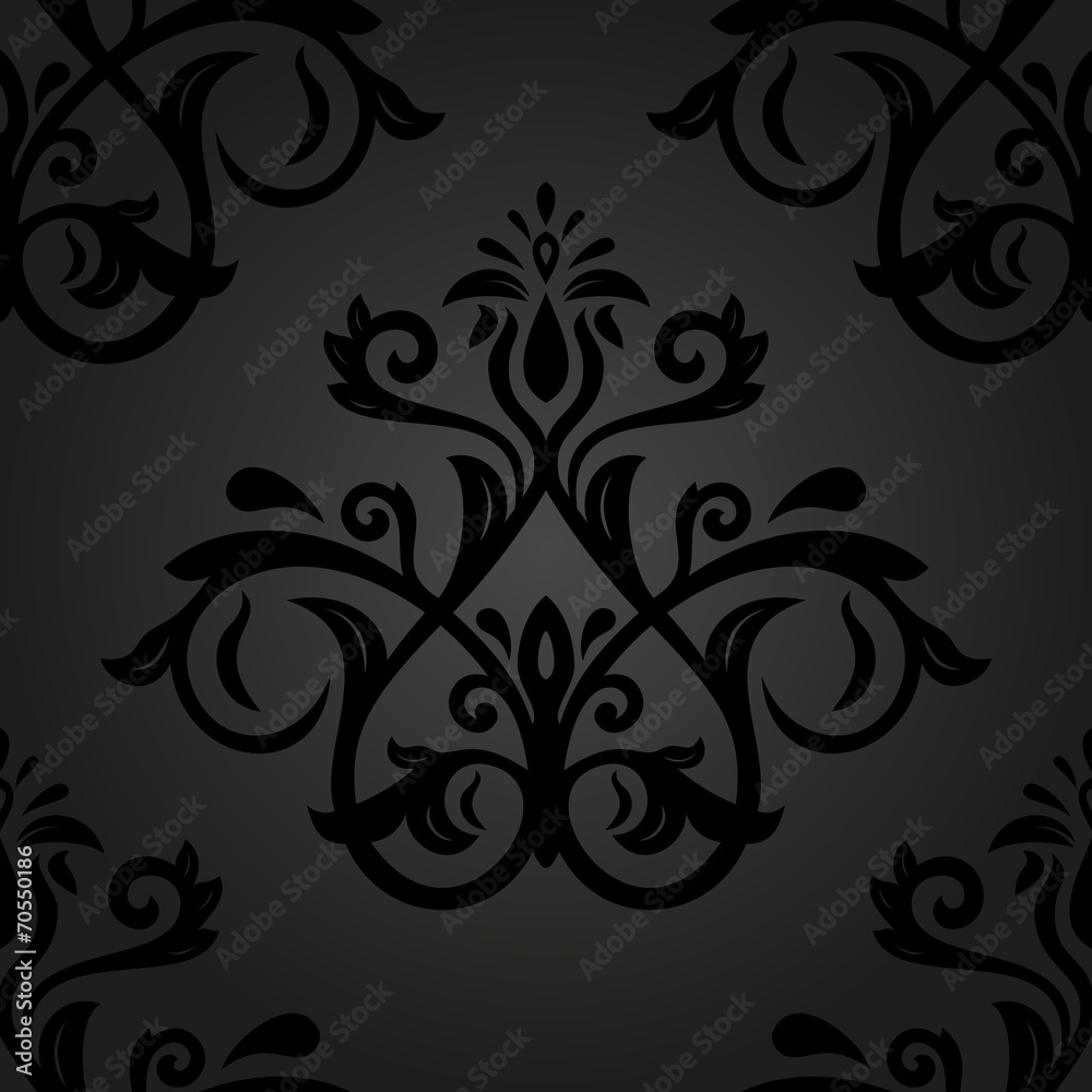 Orient Seamless  Pattern. Abstract Background