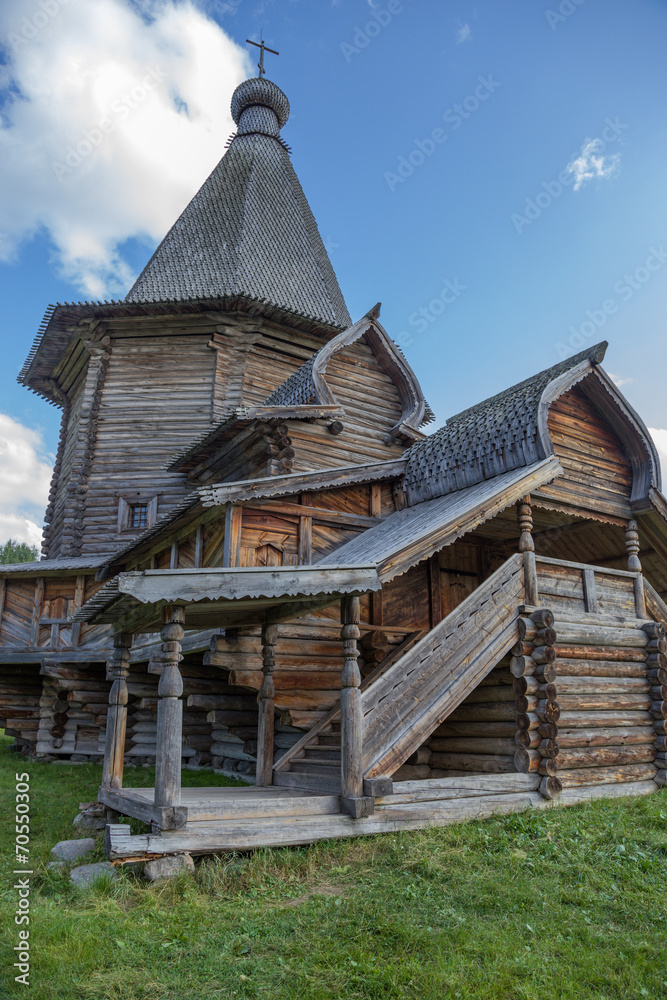 Malye Korely, Russia. Church in the name of St. George, 1672 Malye Korely, Russia. Church in the name of St. George, 1672