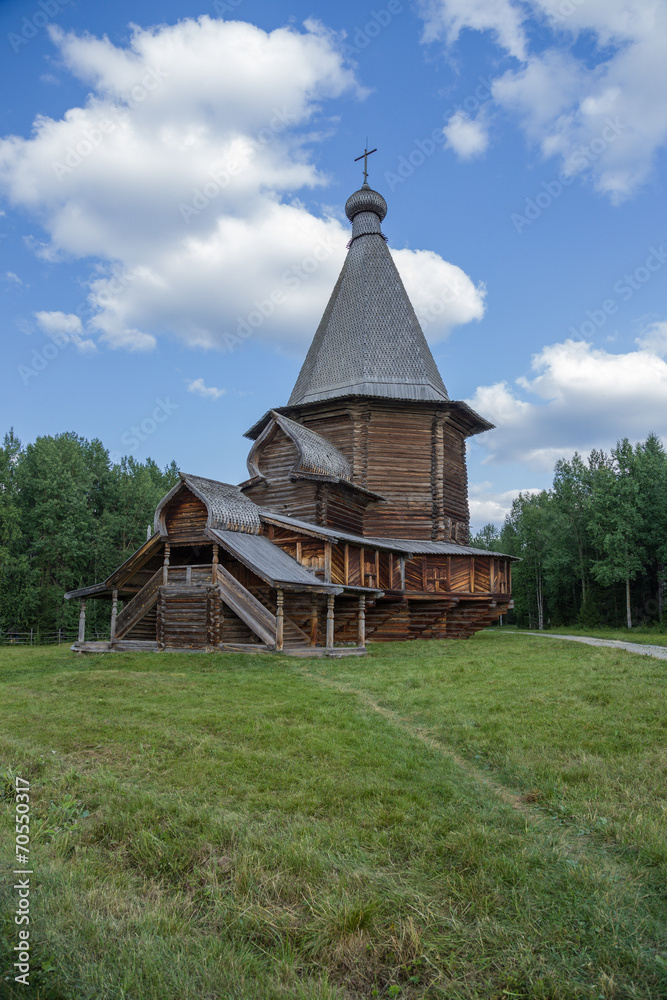 Malye Korely, Russia. Church in the name of St. George, 1672