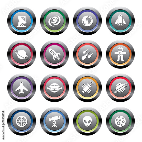 Space Element Icons Free Download Space Element Icons - GFXLoad