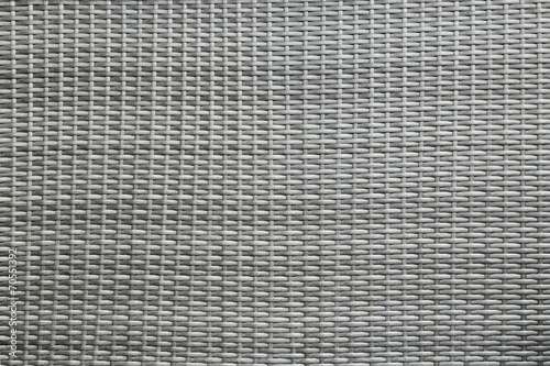 Tablou pe pânză Grey woven webbing background