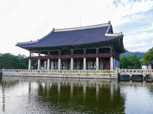 Gyeonghoeru Pavilion of Gyeongbok Palace                      