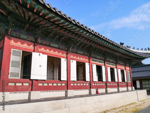 Gyeongbok Palace             in Seoul  Korea