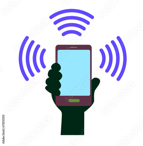 smart phone icon comunication technology