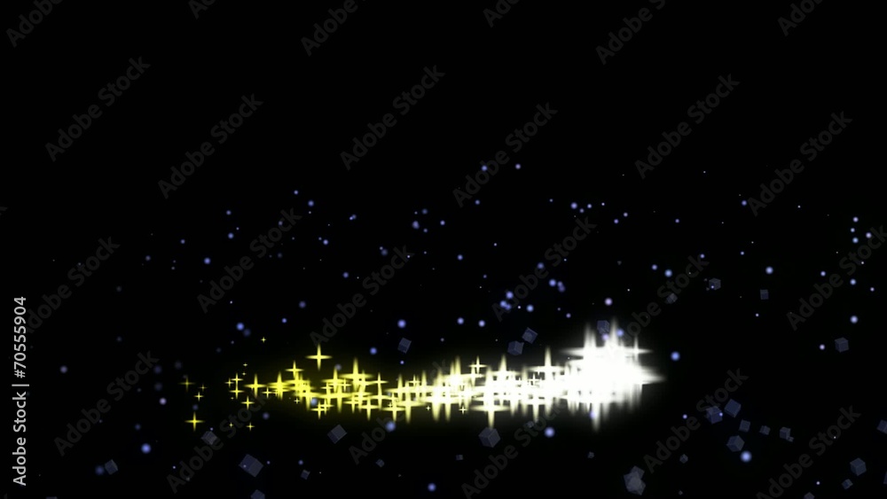 bouncing cube, sphere and star particles