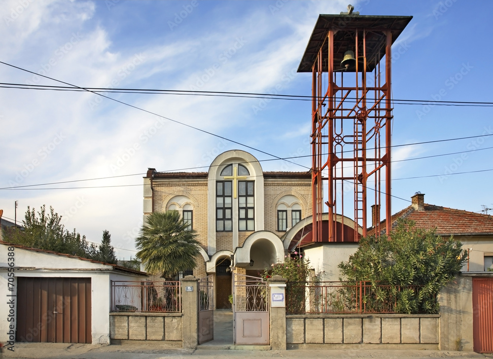 Catholic church in Gevgelija. Macedonia
