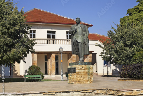 Sava Mihaylov monument in Gevgelija. Macedonia