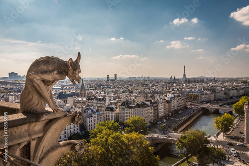 View of Paris France