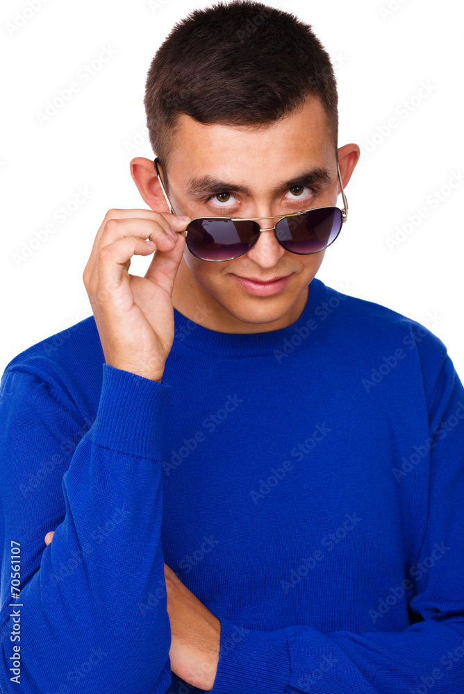 Cheerful man Cheerful man