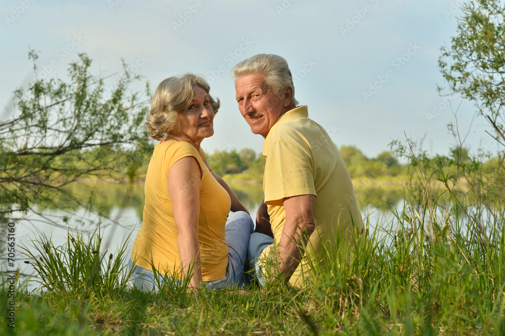 Happy senior couple Happy senior couple