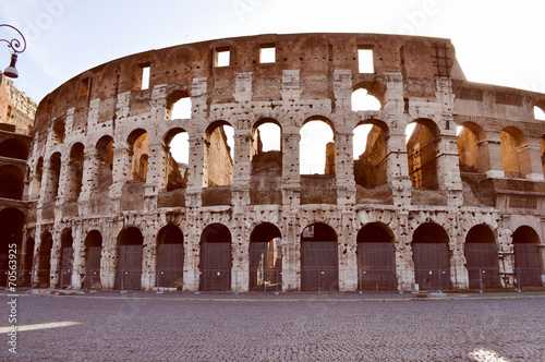 Retro look Colosseum Rome
