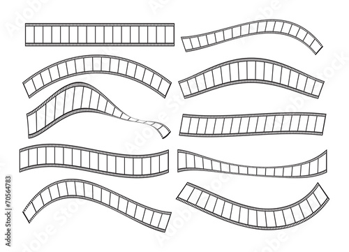 Film strip vector