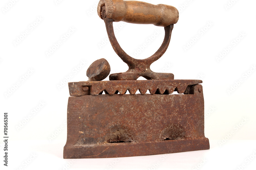 Old charcoal iron Old charcoal iron