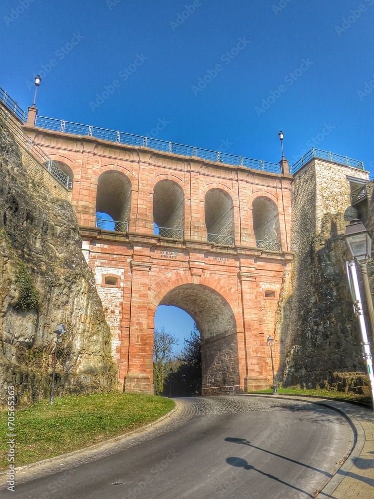 alte Schlossbrücke von Luxemburg