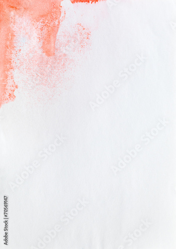 blood stain on white paper texture
