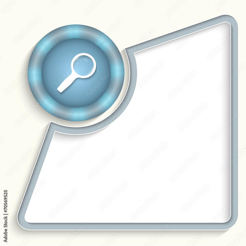 abstract frame for any text with magnifier abstract frame for any text with magnifier