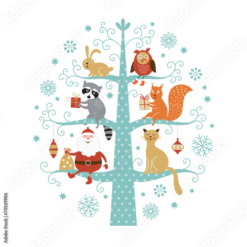 Christmas greeting card