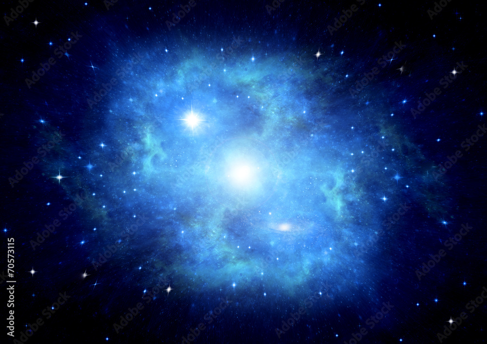 Obraz premium galaktyka w wolnej przestrzeni