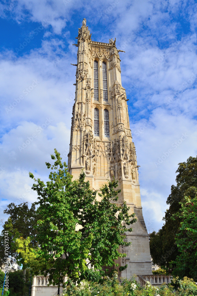 Paris. Saint-Jacques Tower