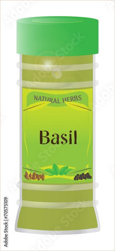 Basil Jar