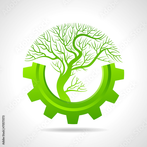 Growing business concept with a tree