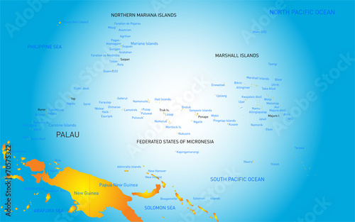 Palau map