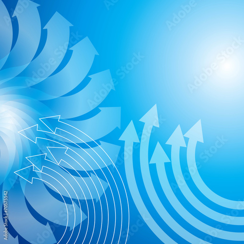 upward business arrow