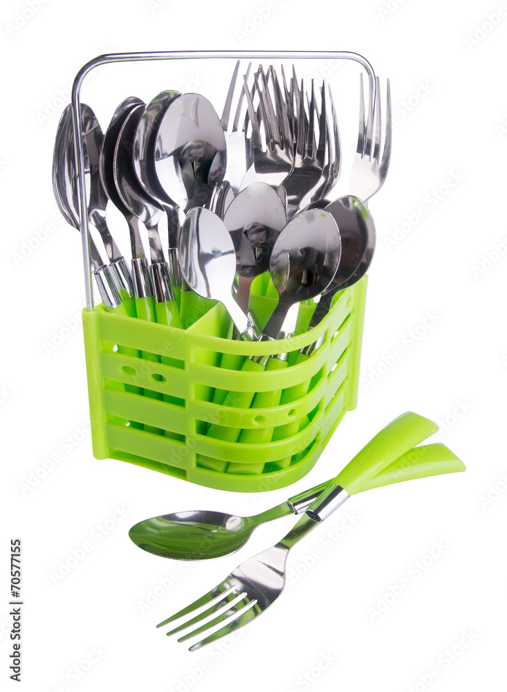 Kitchen utensils holder on background. Kitchen utensils holder on background.
