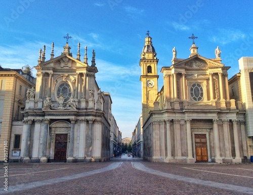 le chiese gemelle di piazza San Carlo a Torino photo